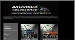 Desktop Screenshot of adventureaccessories.com